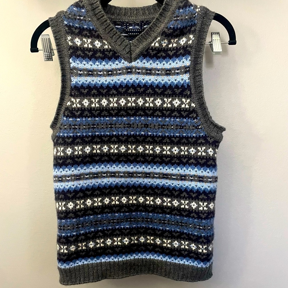 Vintage Wool Sweater Vest